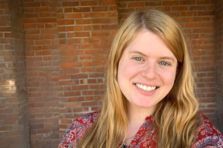 Photo of Katie, a person with fair skin and blond hair