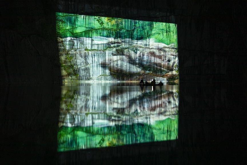 Quarry Project Projection 1 - Image Courtesy of Shem Roose Imagery