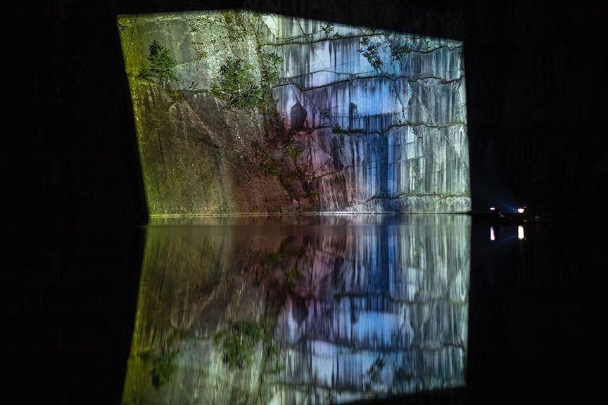 Quarry Project Projection 3- Image Courtesy of Shem Roose Imagery