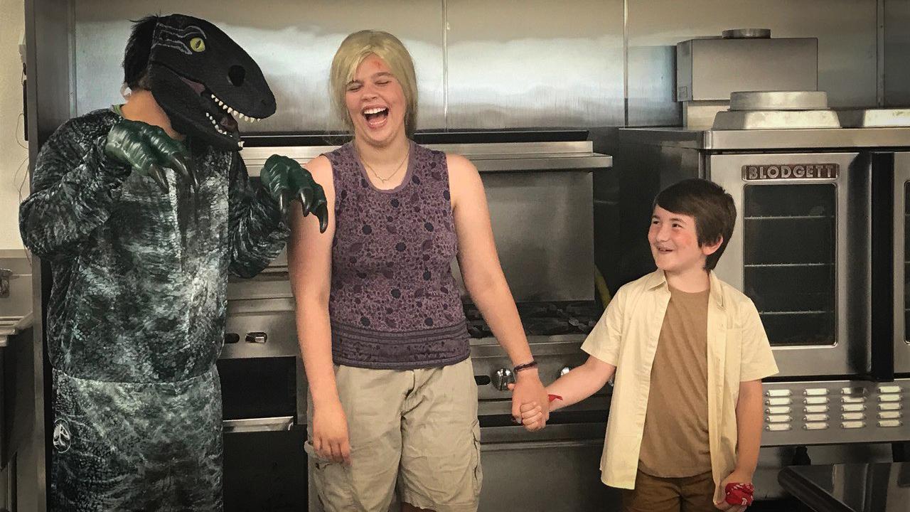 laughing raptor