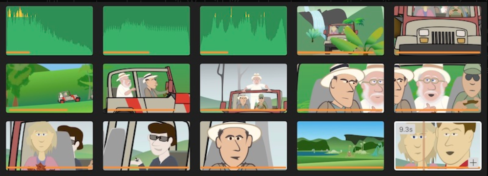 stills from Welcome to Jurassic Park