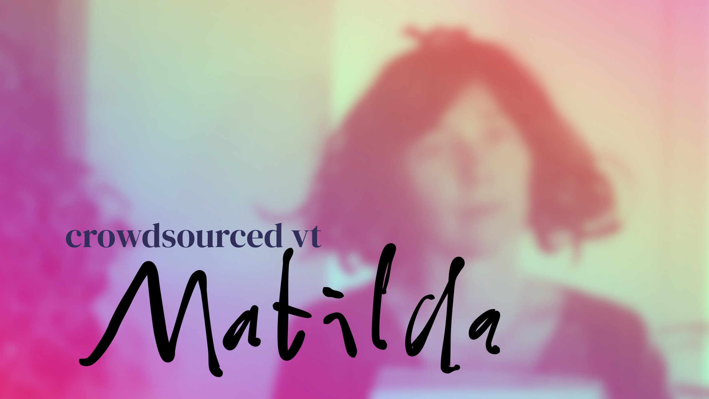 matilda poster pastel edition